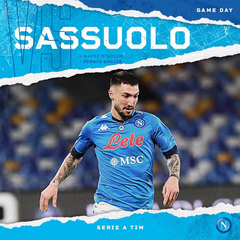Rileggi live: Sassuolo-Napoli 3-3(33′ Maksimovic(aut.), 37′ Zielinski, 45′ Berardi(r), 72′ Di Lorenzo, 90′ Insigne(r), 93′ Caputo(r))