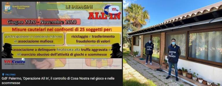 Sequestri di beni per 5 milioni di euro, tra i quali una prestigiosa villa a Favignana (Tp)