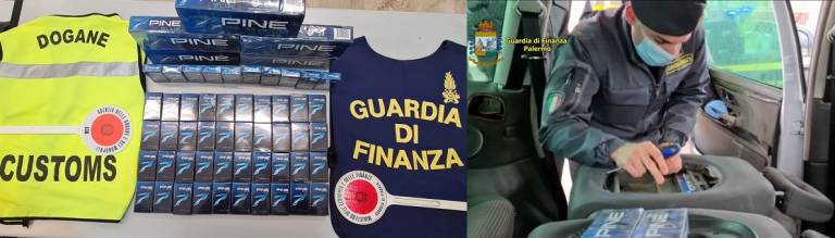 Sequestro di 8 kg. di sigarette di contrabbando al porto di Palermo (VIDEO)