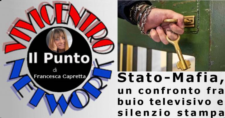 Mafia e Stato si affrontano fra buio televisivo e silenzio stampa
