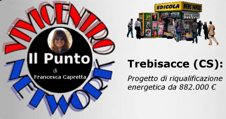 Trebisacce CS: Progetto di riqualificazione energetica da 882.000 €