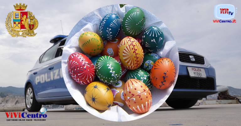Uova di Pasqua dalla Polizia per bambini e anziani di Vibo Valentia