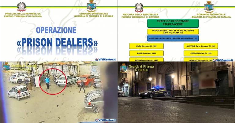 Smantellato traffico di droga tra Catania e il carcere di Augusta (VIDEO)
