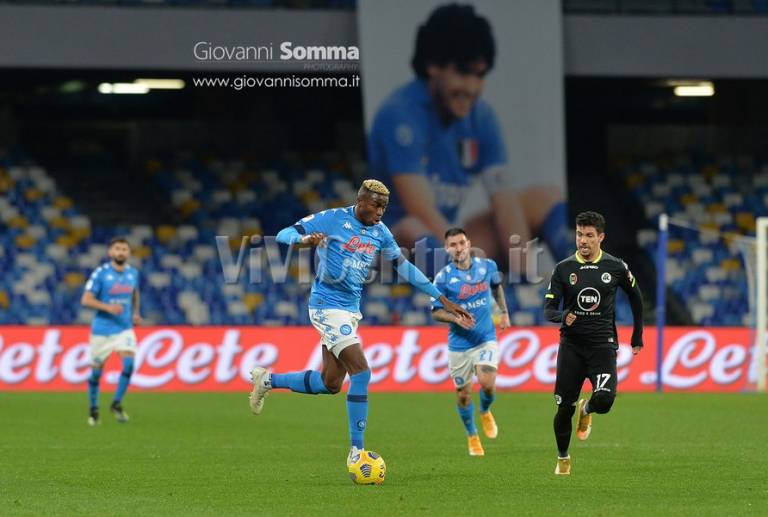 Il Podio Azzurro di Napoli-Udinese