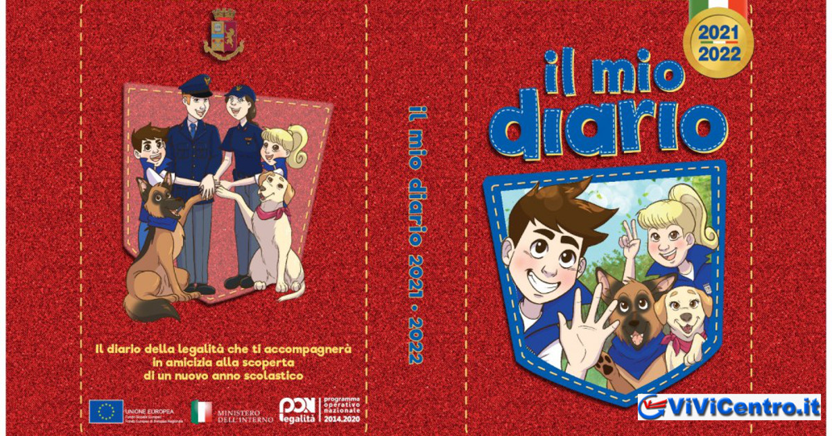 Agenda della legalità “Il mio diario” nelle scuole