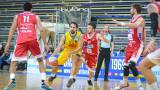 Bernardo Musso (Givova Scafati) attacca la difesa di Lux Chieti