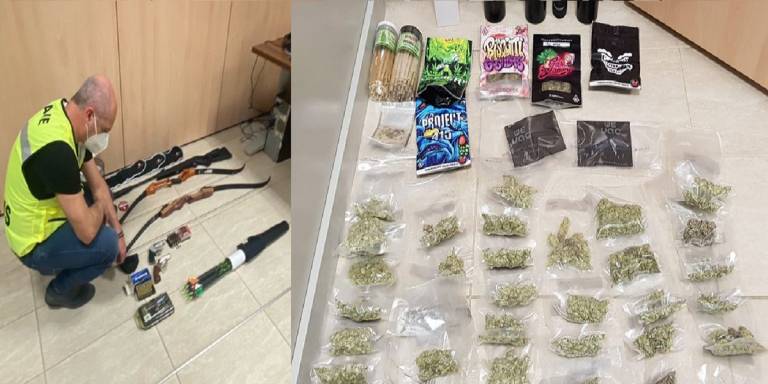 Fermato con armi e droga dalla Polizia della Squadra mobile di Trapani