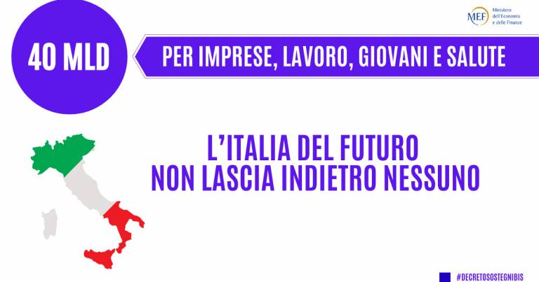 Il decreto legge per l’Italia del futuro che non lascia indietro nessuno