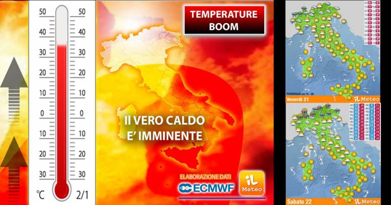 Meteo 21 maggio, più sole ma non per tutti. Peggioramento entro sera