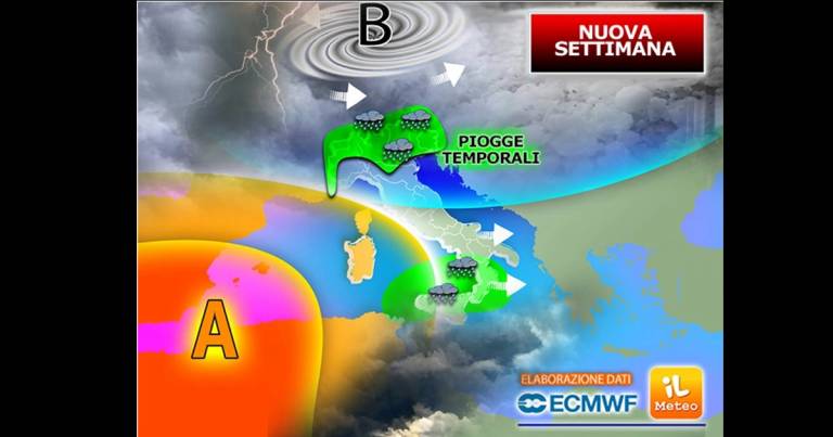 Meteo: prossimi giorni, Non Solo Alta Pressione, ma ancora temporali