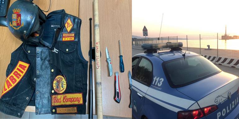 Rissa violenta tra motociclisti in città, dieci le persone arrestate