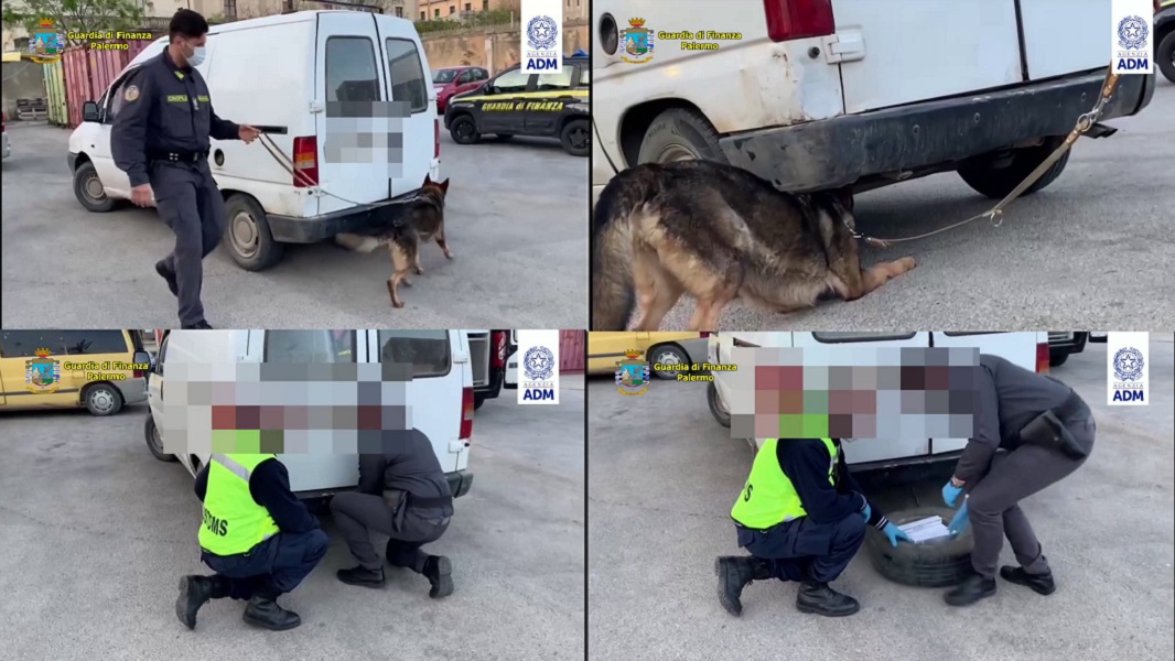 sequestrato nel corso di tre diversi controlli 6,5 kg di sigarette a tre tunisini