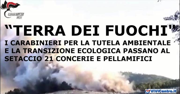 “Terra dei fuochi”: passate al setaccio 21 concerie e pellamifici – VIDEO