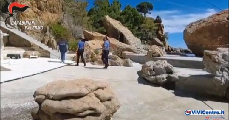 Terrazzamento e fabbricati di fronte i Faraglioni. 9 denunciati e 20 mila euro di sanzioni