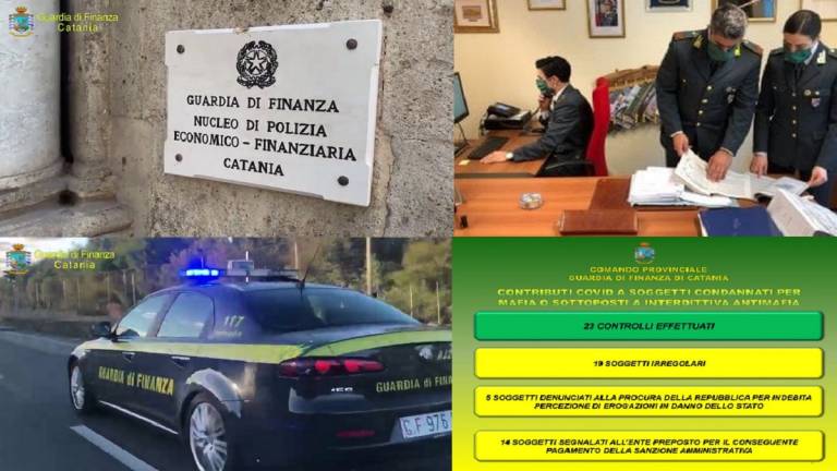 19 imprenditori condannati o interdetti per mafia percepivano il contributo Covid