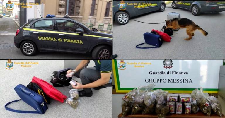 Arrestato con oltre 3kg di hashish “Ferrari”, valore circa 30 mila euro