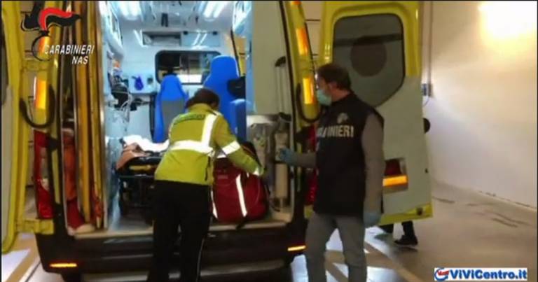 Verifiche dei Carabinieri Nas su 1297 ambulanze: 9 veicoli sequestrati