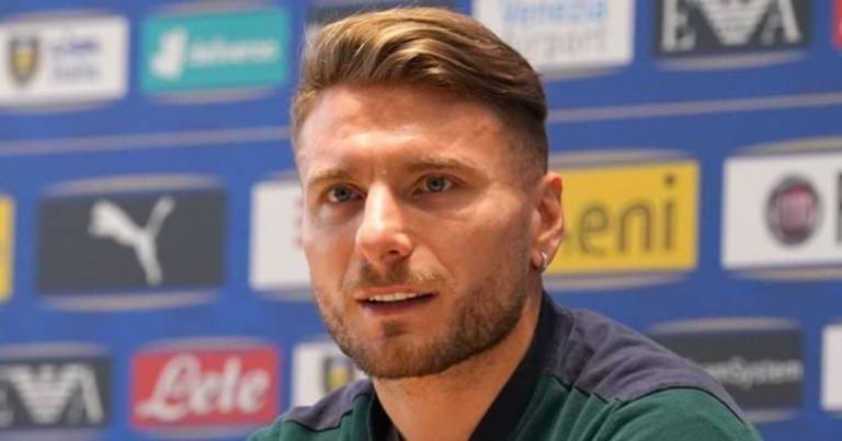 Immobile: “Sentiamo tutto il calore di un Paese intero a sostenerci”
