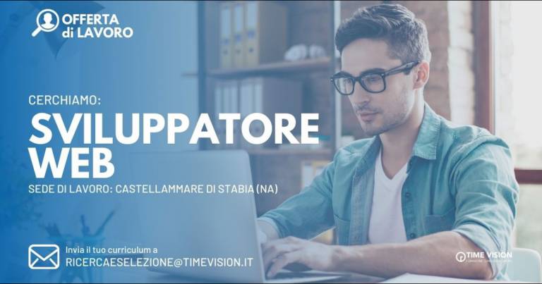 Impiego per Sviluppatore Web: opportunità a Castellammare di Stabia