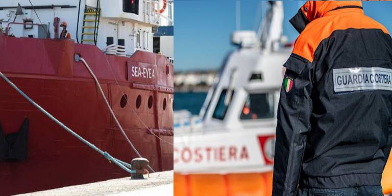 Nave ONG “Sea Eye 4”: Fermo amministrativo