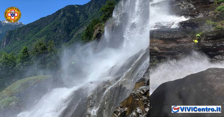 Tragedia domenica all’ora di pranzo alle cascate dell’Acquafraggia