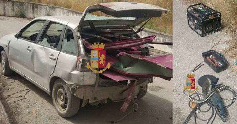 Furto aggravato; due arresti a Giugliano in Campania