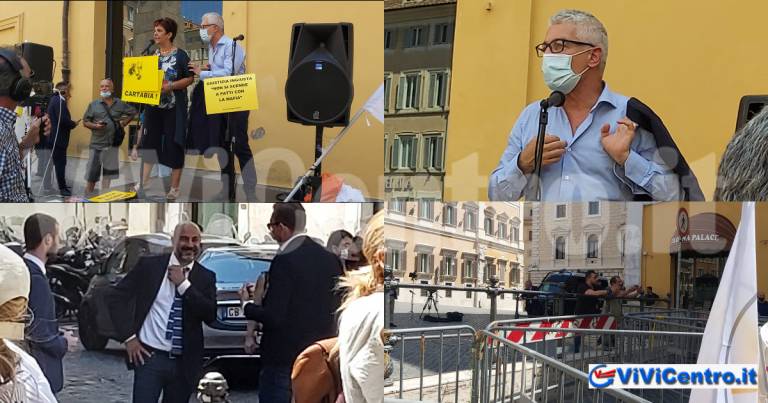 Brutta sensazione a Piazza Colonna, 4 gatti e tanti “cani” a vigilare VIDEO