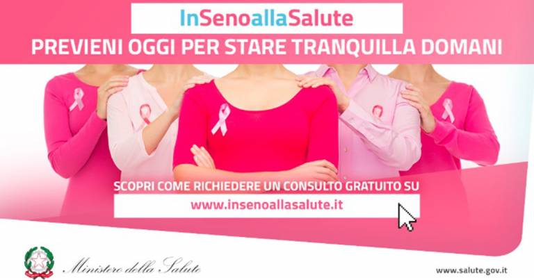 Attivo da ieri il progetto “In seno alla salute”: il cancro al seno