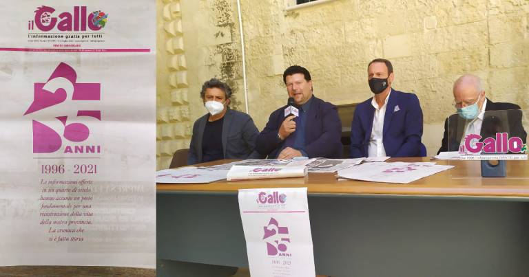 Lecce: la rivista “Il Gallo” festeggia 25 anni di pubblicazione