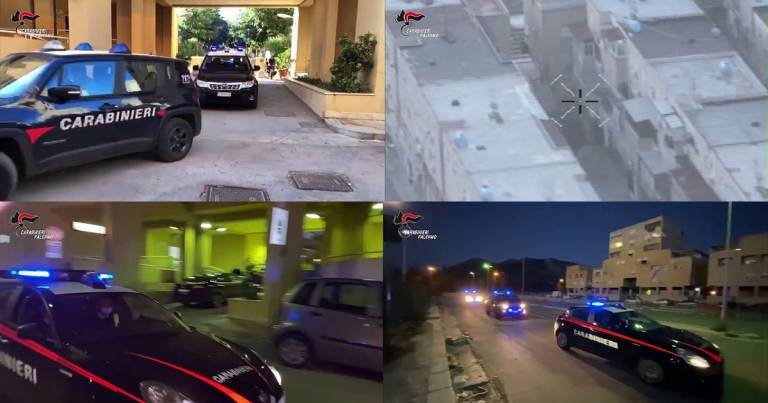 Chili di droga dalla Spagna a Palermo: 4 arresti in carcere e 4 ai domiciliari