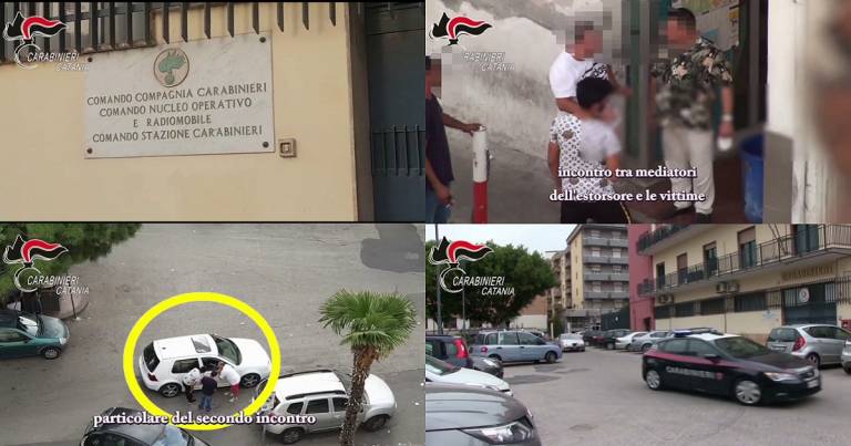 Cinque arresti per estorsione a Paternò (CT)