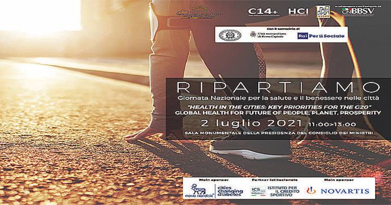 Giornata per salute e benessere nelle città: convegno a Palazzo Chigi