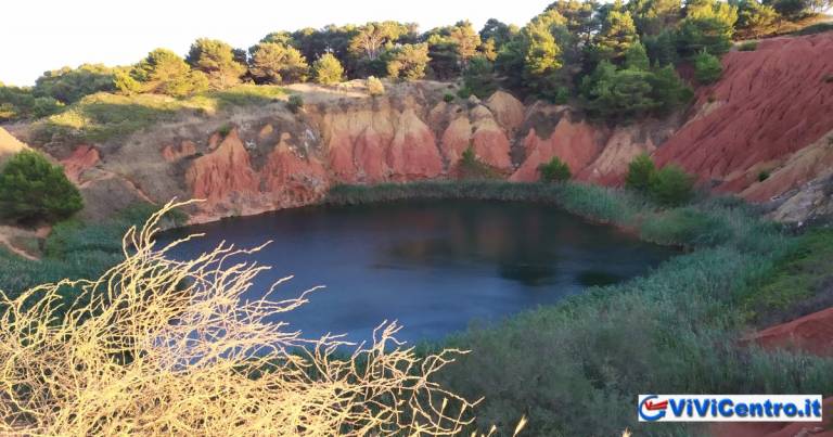 Otranto: incantevole laghetto nasce da vecchia cava dismessa