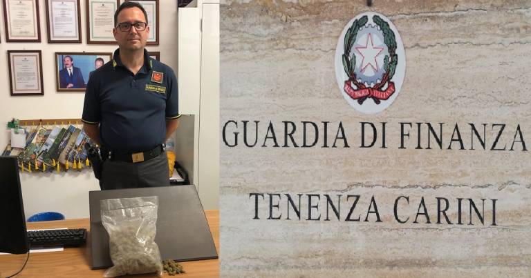 Individuato un pacco spedito con ditta conto terzi contenente marijuana