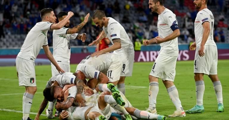 Italia eroica, fa fuori anche il Belgio ed è semifinale con la Spagna