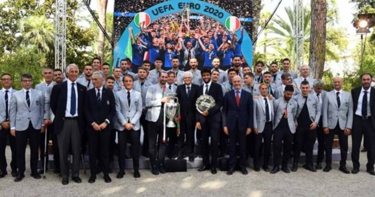 Mattarella: “Avete meritato ben oltre il punteggio con un magnifico gioco”
