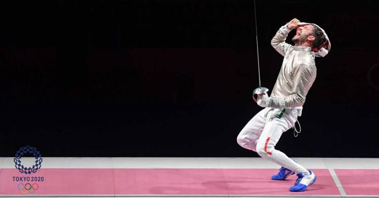 Sciabola Olimpiadi di Tokyo 2020: Luigi Samele è argento olimpico