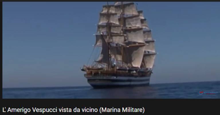 È iniziato il viaggio dell’Amerigo Vespucci: sarà ambasciatrice del Made in Italy nel mondo