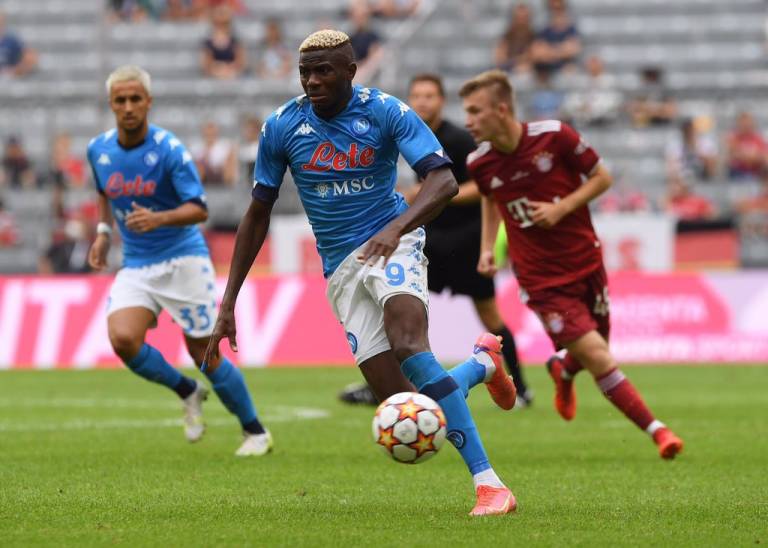 Napoli, la V di Victor mette K.O il Bayer Monaco
