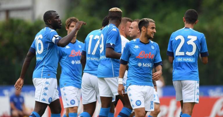 Napoli, le ultime in vista dell’amichevole col Wisla Cracovia