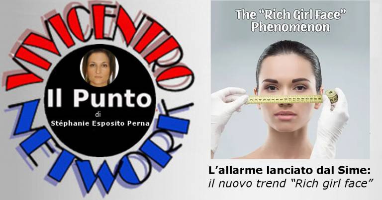 L’allarme lanciato dal Sime: il nuovo trend “Rich girl face”