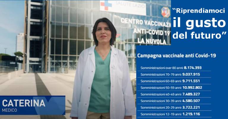 Riprendiamoci il gusto del futuro, campagna nazionale di vaccinazione