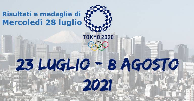 Olimpiade Tokyo, risultati e medaglie 28 luglio: altri 3 podi Azzurri