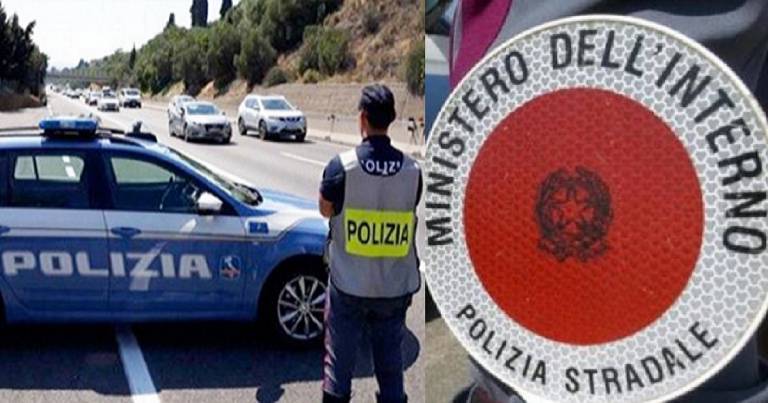 Ritirata la patente a 14 automobilisti che percorrevano la corsia di emergenza
