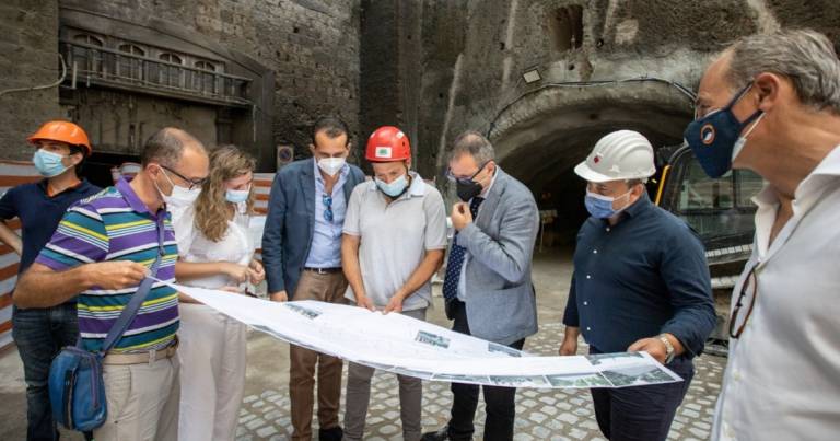 Sorrento continuano i lavori Gori per la dismissione del vecchio depuratore