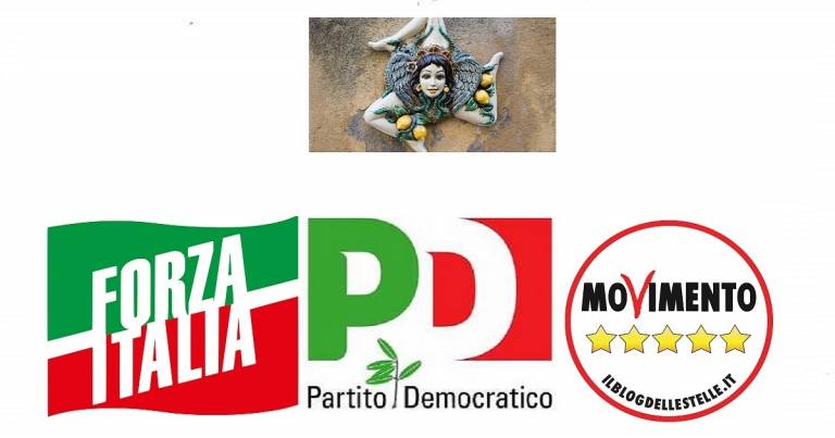 Una coalizione alla Draghi, Forza Italia-Pd-Movimento, in Sicilia ?