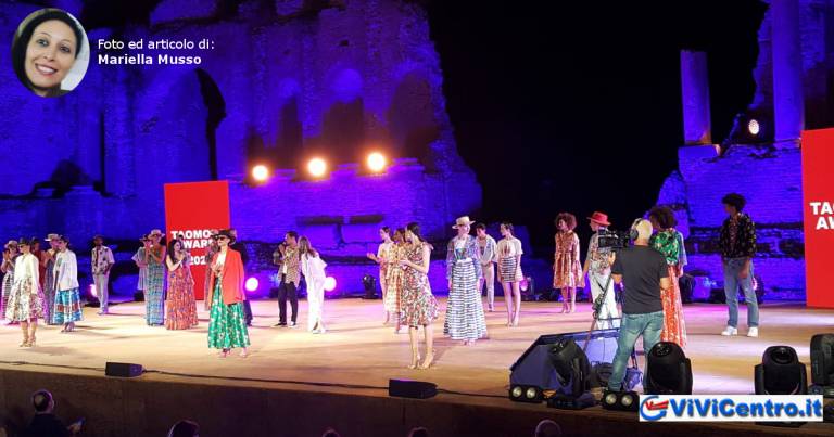 La splendida notte dei Tao Awards 2021 al Teatro Antico di Taormina VIDEO