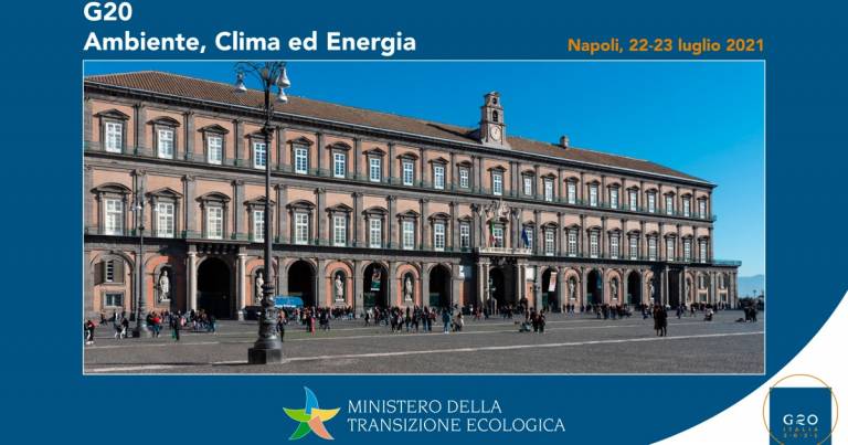 Napoli: 22 e 23 luglio il G20 su Ambiente, Clima ed Energia