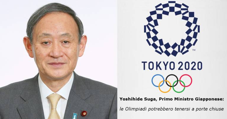 Yoshihide Suga: le Olimpiadi potrebbero tenersi a porte chiuse