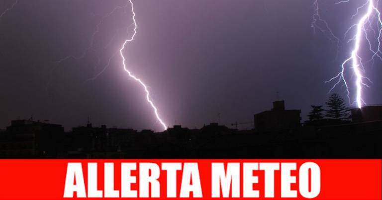 Ancora Allerta Meteo per intensi Temporali e Grandine